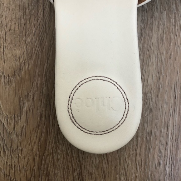 Chloe Victoria Leather Sandals - size 37 - Picture 3 of 6